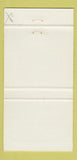 Matchbook Cover - Fleuriste Au Salon Floral Ville Degelis QC YELLOW 30 Strike