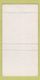 Matchbook Cover - Masters of Bermuda 1969 SAMPLE 30 Strike