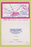 Matchbook Cover - Whittier Hotel Detroit MI 40 Strike