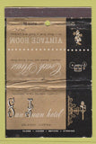 Matchbook Cover - San Juan Hotel Orlando FL WORN 40 Stick