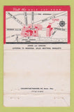 Matchbook Cover - Whittier Detroit MI WORN 40 Strike