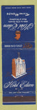 Matchbook Cover - Hotel Edison New York City