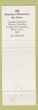 Matchbook Cover - Hotel Motel Le Dauphin Drummondville QC