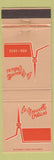 Matchbook Cover - Le Nouvelle Orleans QC