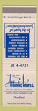Matchbook Cover - Atlantic Towers Hotel Miami Beach FL