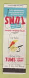 Matchbook Cover - Tums Antacid Fishing Flies Col Fuller