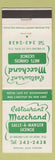 Matchbook Cover - Restaurant Macchand Lac St Jean QC