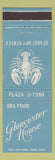 Matchbook Cover - Gloucester House New York City lobster