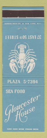 Matchbook Cover - Gloucester House New York City lobster