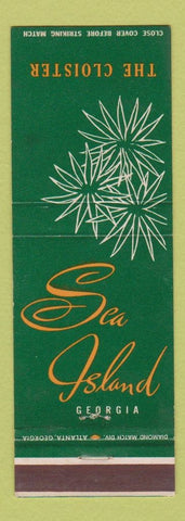 Matchbook Cover - Cloister Sea Isalnd GA