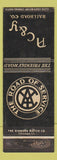 Matchbook Cover - AC&Y Railroad WEAR WEAR