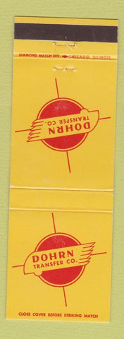 Matchbook Cover - Dohrn Transfer Trucking Rock Island IL