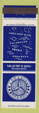 Matchbook Cover - Aquarium Quebec QC