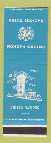 Matchbook Cover - United Nations New York City