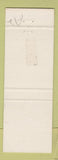 Matchbook Cover - Motel Maniwaki QC BLUE