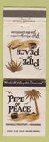 Matchbook Cover - Pipe of Peace Nassau Freeport Bahamas WEAR