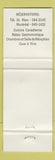 Matchbook Cover - Auberge Handfield Vercheres QC WEAR