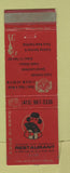 Matchbook Cover - Chinese Restaurant Ware MA girlie WORN