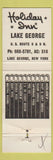 Matchbook Cover - Holiday Inn Lake George NY WEAR