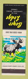 Matchbook Cover - Boyer Lodge Louvicourt QC