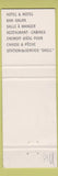 Matchbook Cover - Boyer Lodge Louvicourt QC