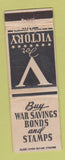 Matchbook Cover - WWII Victory Ohio Match WEAR
