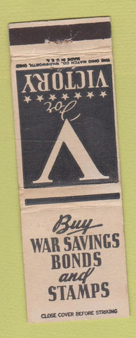Matchbook Cover - WWII Victory Ohio Match WEAR