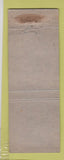 Matchbook Cover - Midwest Air School El Reno NV Mustang Field