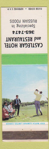 Matchbook Cover - Castlegar Hotel Restaurant Russian BC