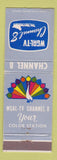 Matchbook Cover - WGAL TV Channel 8 NBC