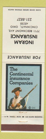 Matchbook Cover - Ingram Insurance Cincinnati OH