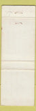 Matchbook Cover - Cafe Chez Germain Alma QC WEAR
