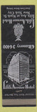 Matchbook Cover - Fifth Avenue Hotel New York City