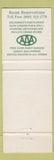 Matchbook Cover - The Lenox Boston MA hotel