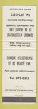 Matchbook Cover - Clinique D Electrolyse Trois Rivieres QC