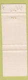Matchbook Cover - Restaurant Bel Air Montmagny QC YELLOW