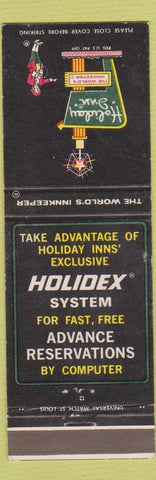 Matchbook Cover - Holiday Inn Butler PA Brookville Meadville