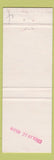 Matchbook Cover - Sheridan Marine Evinrude Triumph Boat Motor New Zealand