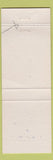 Matchbook Cover - Eagles Club Chelan WA