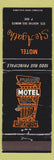 Matchbook Cover - Motel Ste Agathe Des Monts QC WORN