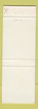 Matchbook Cover - New Zealand Police College Trentham Camp