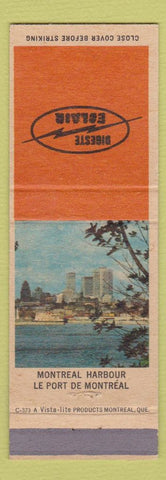 Matchbook Cover - Digeste Eclair QC