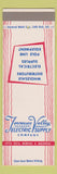 Matchbook Cover - Tennessee Valley Electric Little Rock AR Memphis Nashville TN