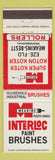 Matchbook Cover - Meakins Paint Brushes