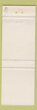 Matchbook Cover - Restaurant Corbeil St Jerome QC TEAL