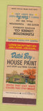 Matchbook Cover - Dutch Boy Paints Flemington Lumber NJ