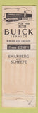 Matchbook Cover - SSJB Sherbrooke QC