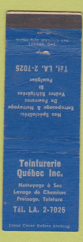 Matchbook Cover - Robersons Dancing Doll Laundry girlie Sault Ste Marie MI