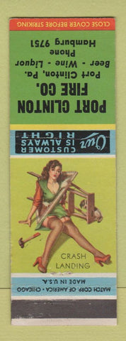 Matchbook Cover - L Orphelinat St Arsene Christophe Colomb WEAR QC