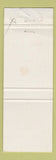 Matchbook Cover - Universite Laval QC